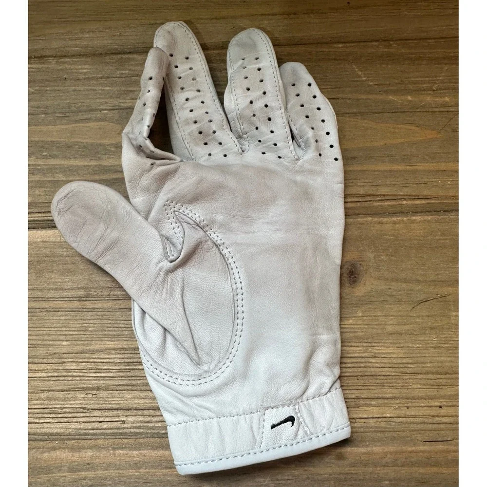Nike Golf Left Glove Sheepskin Leather Perforated S White